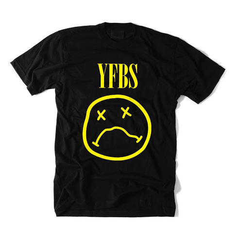 YFBS Sad Face Shirt - Your Favorite Band Sucks