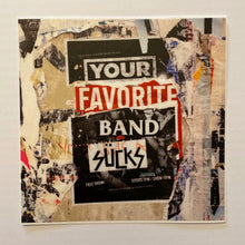 Load image into Gallery viewer, Your Favorite Band Sucks Logo Sticker - Your Favorite Band Sucks